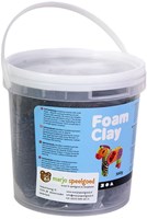 Foam Clay - Zwart, 560gr.