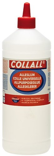 Collall Alleskleber - Bastelkleber transparent 1000 ml Flasche