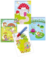 Jumbo Magisch Malen Mit Wasser - Feen Malbuch-3