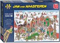 Legpuzzle Jan van Haasteren Santa's Village 5000 Teile Cartoon Puzzle