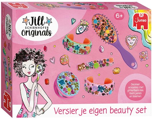 Jumbo Jill Schirnhofer Bastelset Beauty-Set mit Schaumknete verzieren