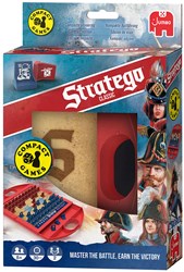 Jumbo Stratego kompaktes Reisespiel - Brettspiel für unterwegs