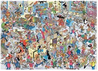 Jumbo Puzzle Jan van Haasteren Friseur 1000 Teile Jigsaw Puzzle-2