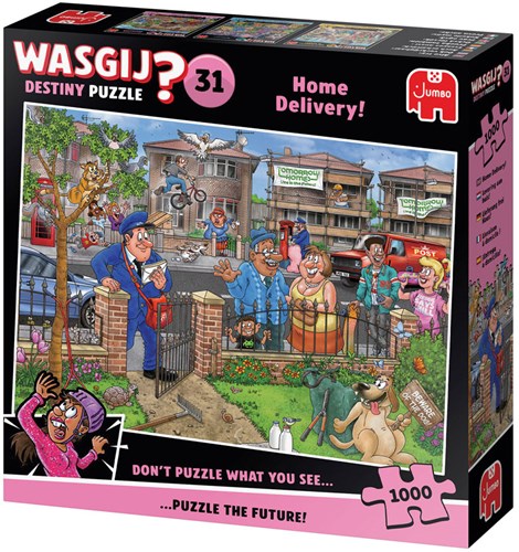 Jumbo Puzzle Wasgij Destiny 31 Hauszustellung 1000 Teile Puzzle-3