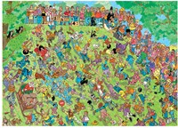 Jumbo Puzzle Jan van Haasteren Greif deine Chance 1000 Teile Cartoon-2