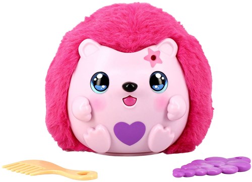 Jumbo Funtasy Family interaktiver Plüschigel Kiss-Meez rosa Spielzeug-2