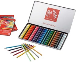 Caran d'Ache Aquarellstifte Creme - professionelle Farbstifte Set