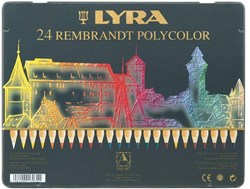Caran d'Ache Farbstifte Set Rembrandt Polycolor 24 Farben Metallbox