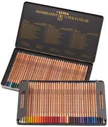 Caran d'Ache Farbstifte Rembrandt Polycolor 72 Stück - Metallbox