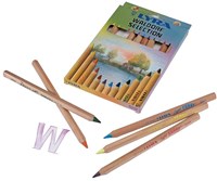 Lyra Farbstifte Super Ferby Waldorf 12 Stück Multi Farben
