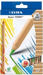 Lyra Buntstifte Set - Super Ferby 12 Farben extra dick
