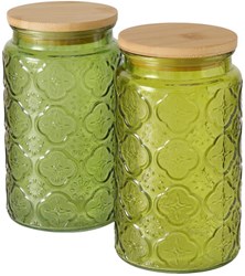 Boltze Home Vorratsglas Glasbehälter 1000ml Küchenaufbewahrung