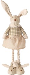 Boltze Home Hase XL Spielzeug Dekoration 30x25x110cm Karton