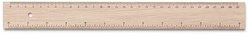 Lyra Holzlineal cm inch - nachhaltige Forstwirtschaft