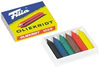 Filia Ölkreiden Set - 6 Farben für kreative Kinderkunst