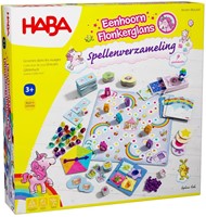 Haba Spiel Einhorn Glitzerglanz Spielesammlung pädagogisches Spielzeug