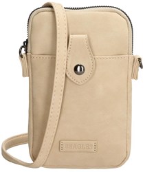 Beagles Handy Umhängetasche crossbodytas helltaupe mit verstellbarem Schulterriemen