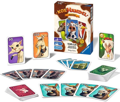 Ravensburger Kuhhandel Master - Kartenspiel strategisches Familienspiel-2