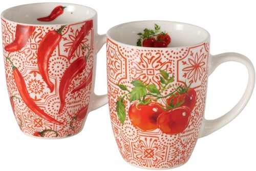 Boltze Home Becher Rosso 330ml buntes Design für Kinder