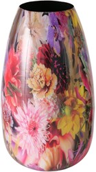 Vase Colly Kunststoff Dekoration mehrfarbig Ø13,1xH21cm für Kinder
