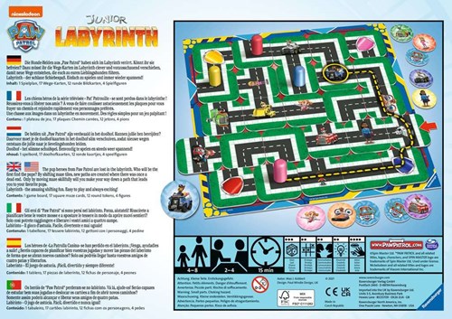 Ravensburger PAW Patrol Junior Labyrinth Brettspiel - Kinderspiel-2