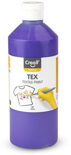 Creall Textilfarbe violett - Stoffmalfarbe für Kinder und Erwachsene-2
