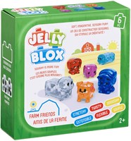 Goliath Bausteine Jelly Blox Farm Friends weiches sensorisches Set-3