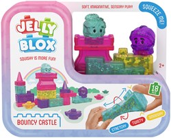 Goliath Bausteine Jelly Blox Hüpfburg sensorisches Spielzeug 18-tlg