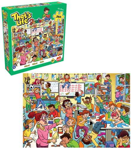 Goliath Puzzle - That's Life Junior School 240 Teile Karton-3