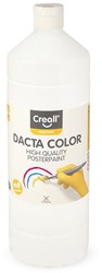 Creall Plakatfarbe Weiß 1000ml - Kinderfarbe zum Malen