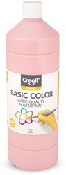 Creall Plakatfarbe rosa 1 Liter - Schulmalfarbe für Kinder und Erwachsene
