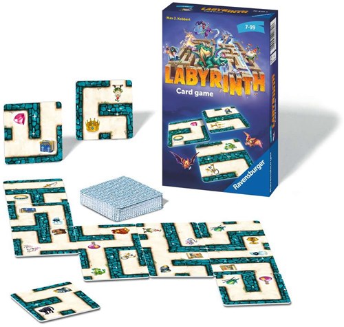 Ravensburger Kartenspiel Labyrinth Denkspiel für Kinder und Erwachsene-2
