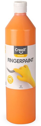 Creall Fingerfarbe Orange konservierungsmittelfrei 750ml Kinderfarbe