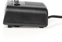 Nedis digitale Wecker LED Uhr - schwarz - moderner Alarmwecker-3