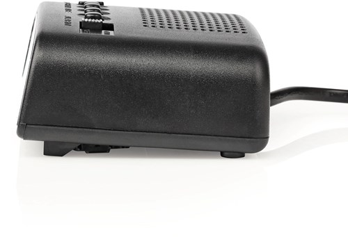 Nedis digitale Wecker LED Uhr - schwarz - moderner Alarmwecker-3