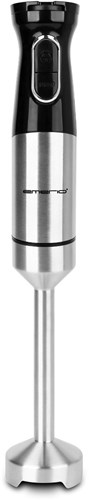Emerio Stabmixer 1000W - Leistungsstarker Pürierstab schwarz Edelstahl BPA-frei