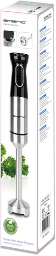 Emerio Stabmixer 1000W - Leistungsstarker Pürierstab schwarz Edelstahl BPA-frei-2