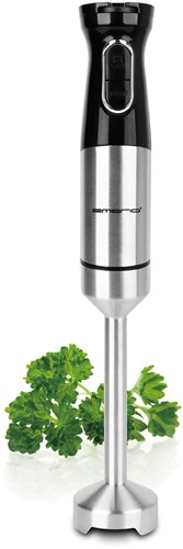 Emerio Stabmixer 1000W - Leistungsstarker Pürierstab schwarz Edelstahl BPA-frei-3