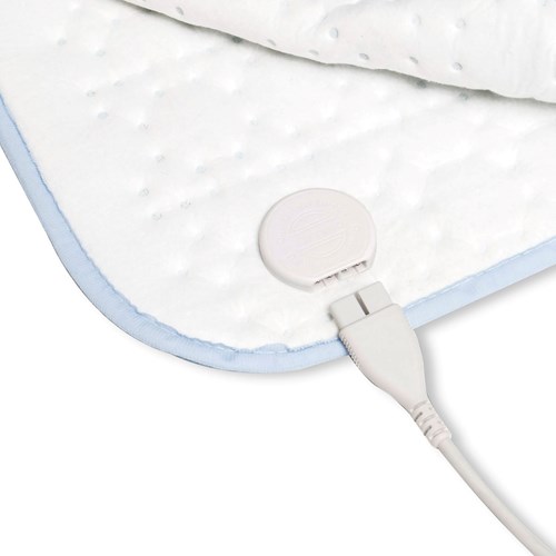 Inventum elektrische Decke Doppelbett Fleece 150x140 cm hellblau-3