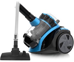 Emerio Staubsauger beutellos 2 Liter HEPA Filter blau leistungsstark 700W