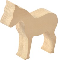 Eduplay Holz Bauernhof Tiere Set - Spielzeug Tiere 3 Stück-3