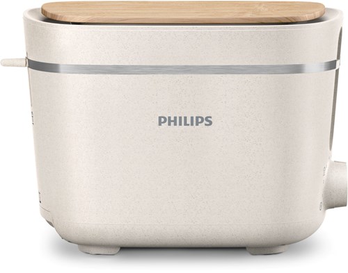 Philips Toaster eco conscious - energiesparend 2 Schlitze weiß