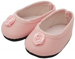 Paola Reina Puppenschuhe rosa mit Rose, soy tu