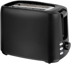 Daily Home Toaster 2-Scheiben schwarz mit 7 Bräunungsstufen