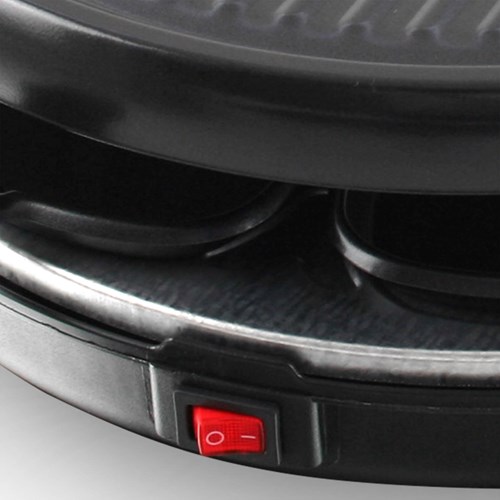 Daily Home Raclette Grill 6 Personen Gourmetset schwarz PFAS-frei