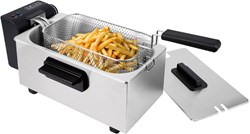 Daily Home Fritteuse 3 Liter Edelstahl - PFAS-frei - Kaltzone
