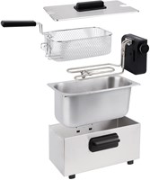 Daily Home Fritteuse 3 Liter Edelstahl - PFAS-frei - Kaltzone-2
