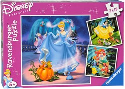 Ravensburger Schneewittchen, Aschenputtel, Arielle