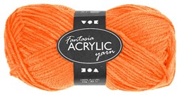 Creativ Company Acrylgarn neon orange 50g - Bastel Textilgarn