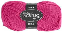 Creativ Company Acrylgarn neon pink 50g - Bastelgarn Textil